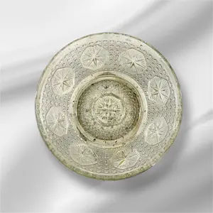 Star Design Glass Bowl