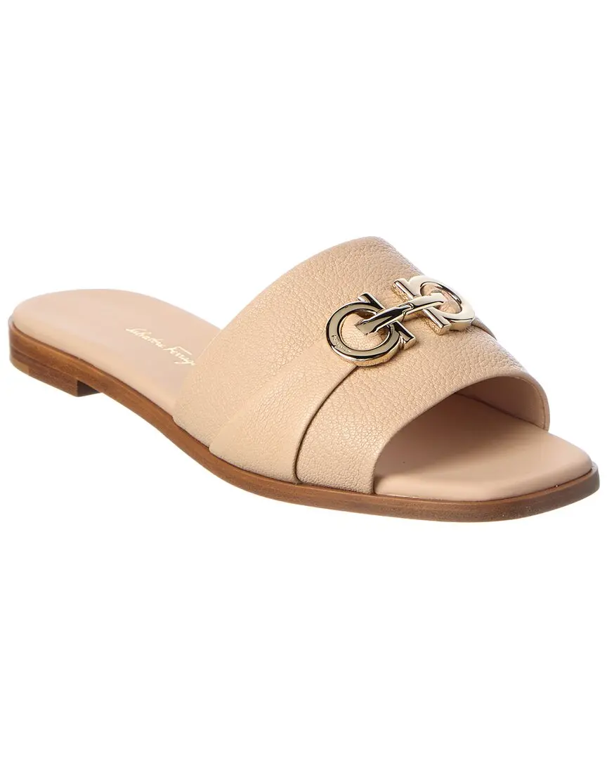 Ferragamo Oria Leather Sandal