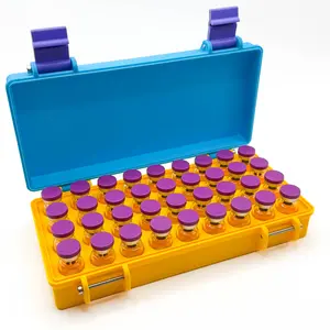 The OG Vial Case - Durable  36-Count 3mL Vials Storage Case, Multifunctional Box for Peptides, Insulin Storage box