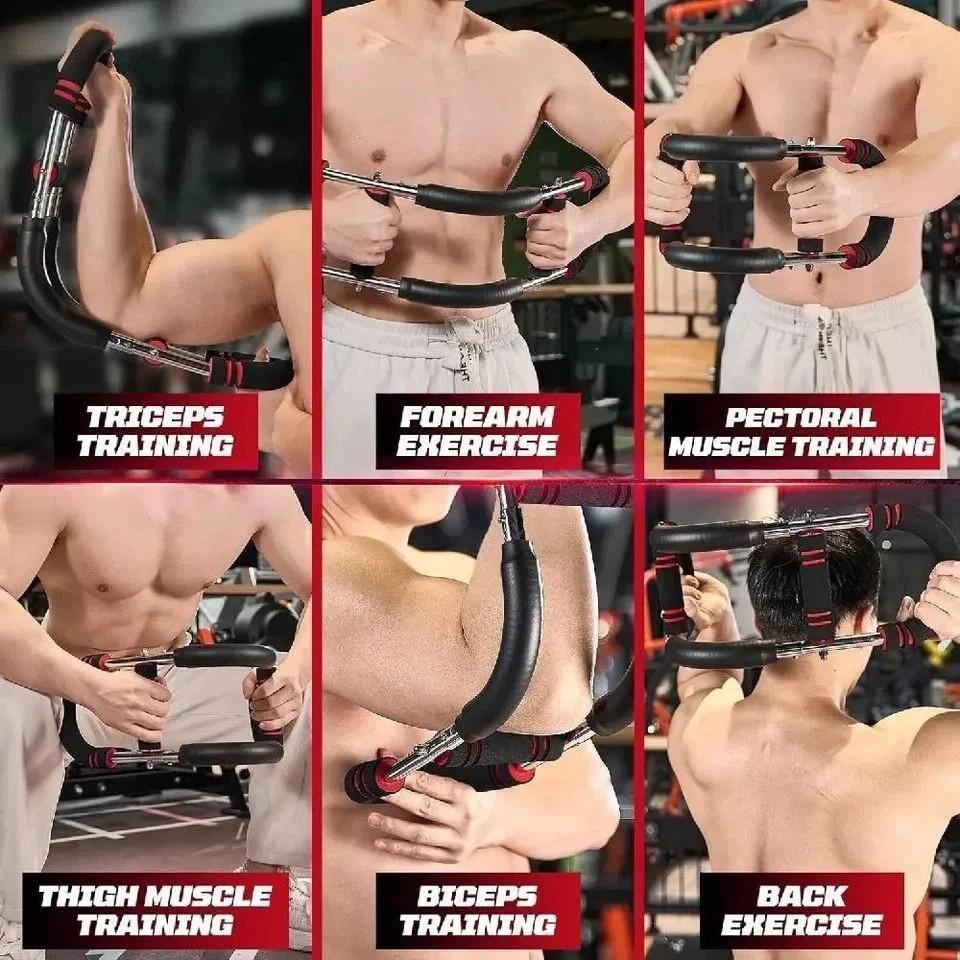 2026 NewArm Trainer, Adjustable Chest Workout Equipment, Arm Trainer for Men, Chest Trainer for Men, Shoulder Muscle Training, Portable Spring Resistance Home Fitness Equipment