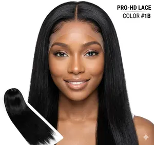 New Arrival Pure Black Wig Headband 30 Inch Straight High Temperature Premium Synthetic Fiber Lace Frontal Daily Use 180 Density Easy To Manage