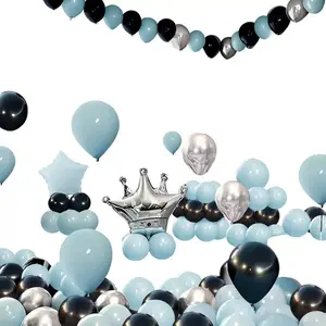 Instagram-style birthday balloon set, party atmosphere decoration, scene arrangement, background wall decoration, suitable for birthday parties and holidays