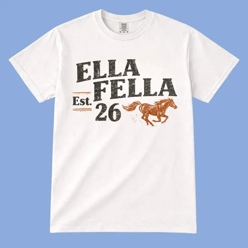 Ella Fella Shirt, Ella Langley Vintage Concert Tee, Western Country Music Graphic T-Shirt, Unisex Fan Gift