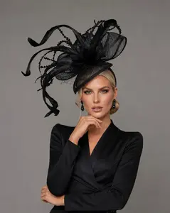 Black Widow Fascinator