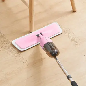 Salav  Clean Everywhere Spray Mop Kit, Pink