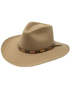 Stetson Unisex Hutchins 3X Felt Cowboy Hat - Swhutc403420 Stone