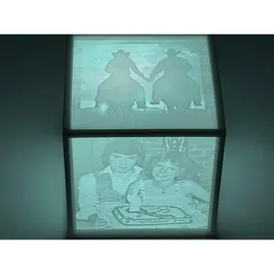 Illuminated Memories Cube