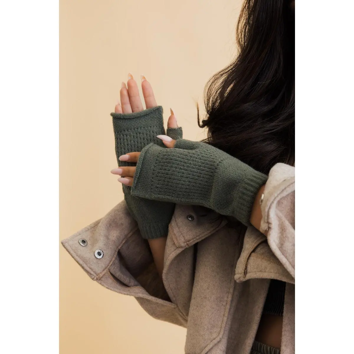 Open Mittens Phone Friendly Winter Hand Warmers 🧤