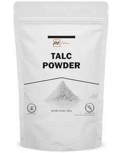 100% Natural Talc Powder for Facial Make-up, Absorption, Lubrication, and Multi-Purpose 0.5 LBS / 227 GMS