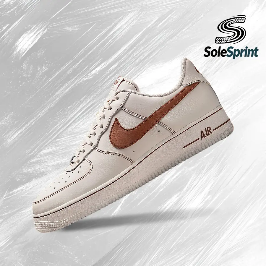 NIKE Air Force 1 Low '07 LV8 Saddle Men's Shoes, Low Cut Vintage-Inspired Design, Shock-Absorbing for Gym & Streetwear, HQ2037 101, Mens Shoes, Casual, Running, Foam, Sneaker, Retro 07 Design