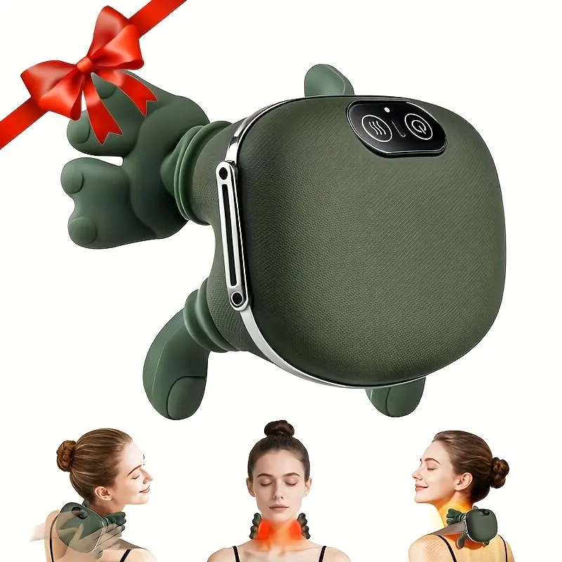 Multi functional simulated human hand five finger shoulder and neck massager, electric massage function neck and shoulder massager, wireless portable USB charging. Deep tissue massage, suitable for the neck, shoulders, back, arms, and legs. Holiday gifts,