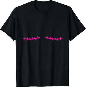 Double Mastectomy Breast Cancer Survivor T-Shirt