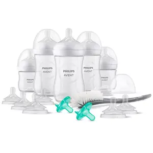 Avent Phillips Natural Baby Bottle with Natural Response Nipple Newborn Gift