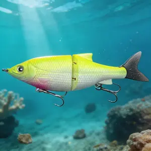 Flow Glider 130 Fishing Lure, Bass Fishing Swimbait, Natural Swimming Action, Realistic Fish Behavior, Effective Fishing Gear