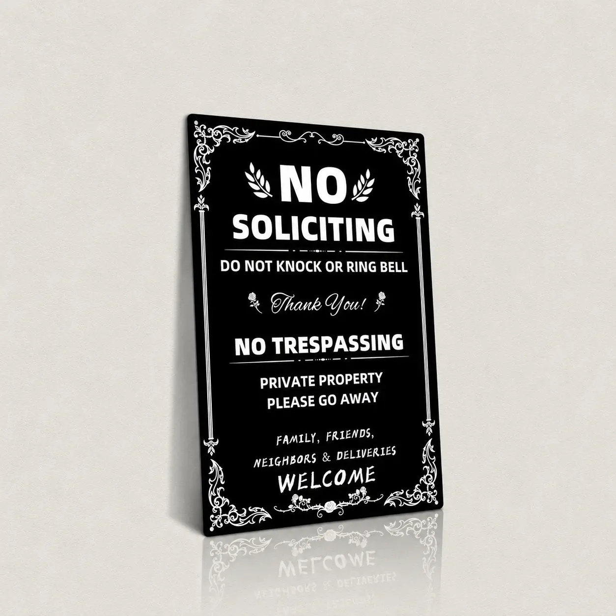 NO Soliciting