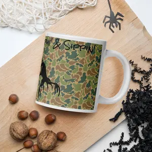 Camo camp mug