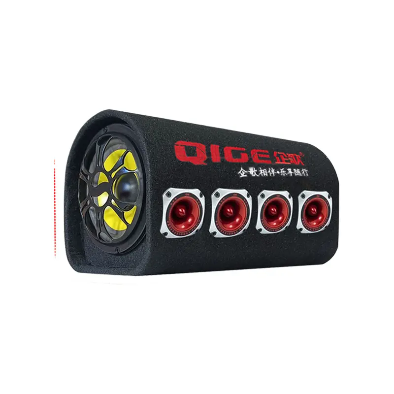 High-Configuration 5-Speaker Tunnel Car Subwoofer Enclosure Speaker, Bluetooth 5.0 Built-in Amplifier Audio, 24V-220V Compatibility, Bluetooth 5.0 Speakers, Built-In Amplifier Speakers