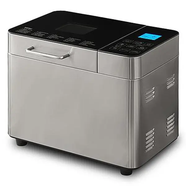 Elite Cuisine 2 lb. SS Bread Machine Maker Eco Ceramic Pan 24 Programs Elite Cuisine 2 lb. SS Bread Machine Maker Eco Ceramic Pan 24 Programs