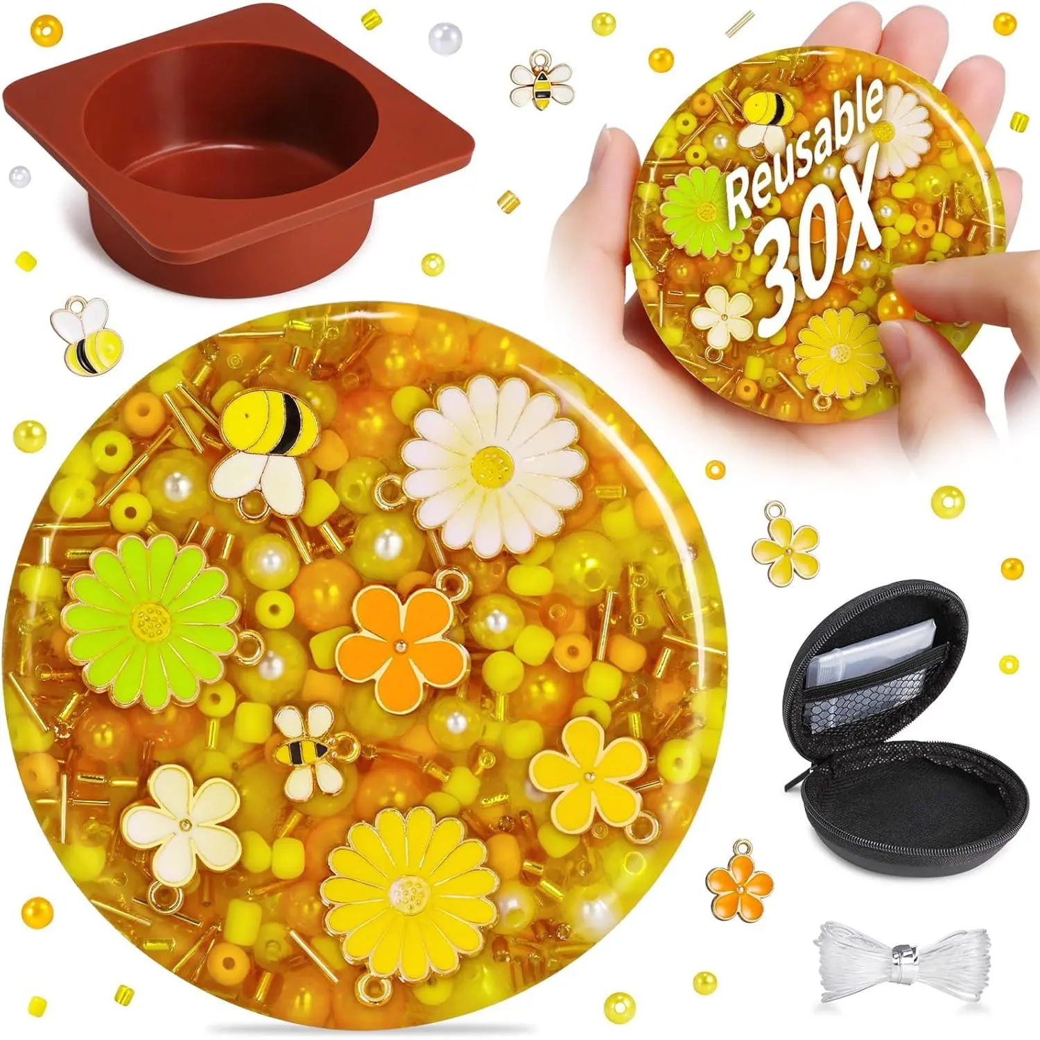 Reusable Picky Fidget Pad Over 30 Times – Remeltable Pick Pad, Sensory Fidget Toys – Anxiety Relief Items Fidget, Skin Picking Fidget Toys – Thoughtful Gifts