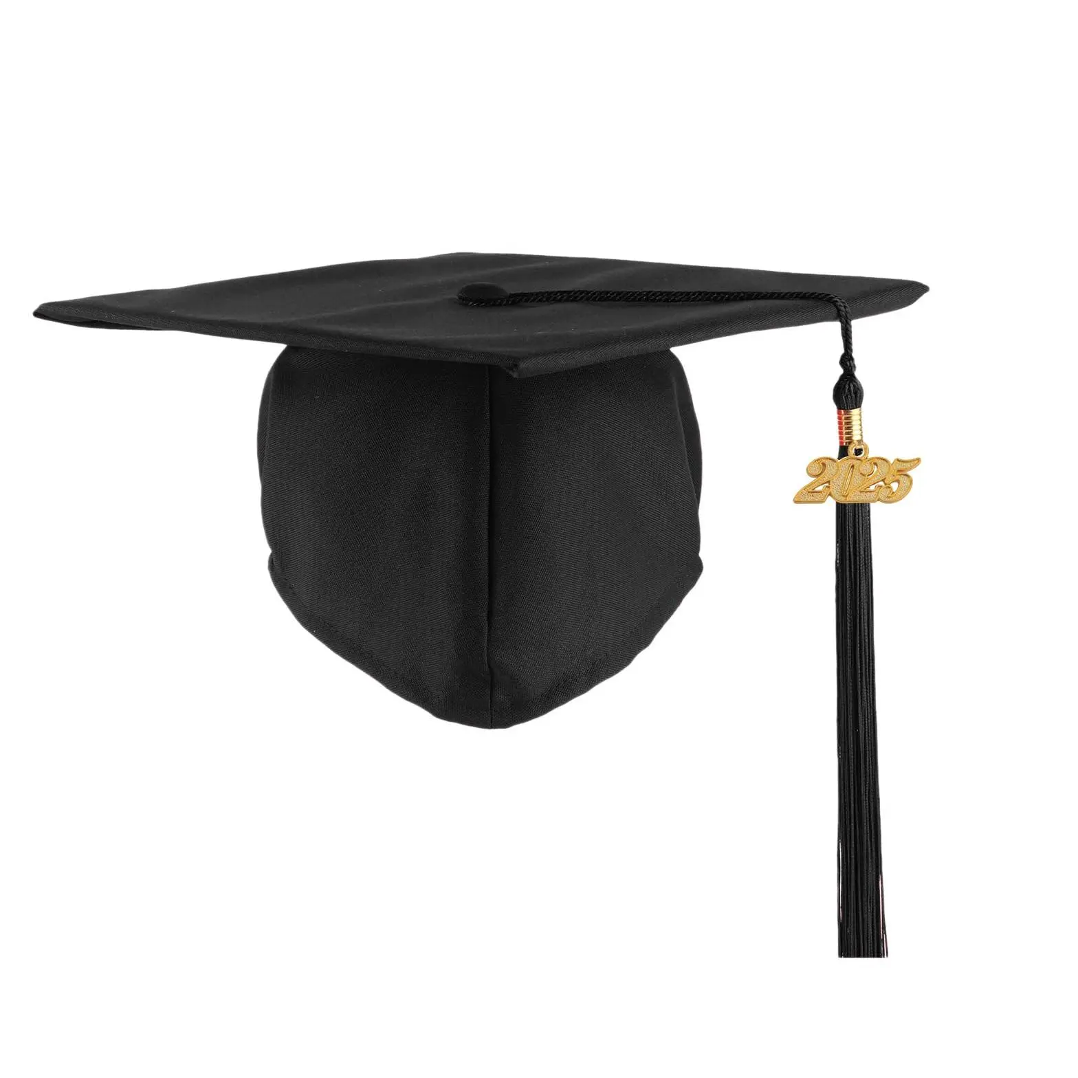 Unisex Adult Matte Graduation Cap With Tassel 2026/2025 For Grad Caps  12 Colors