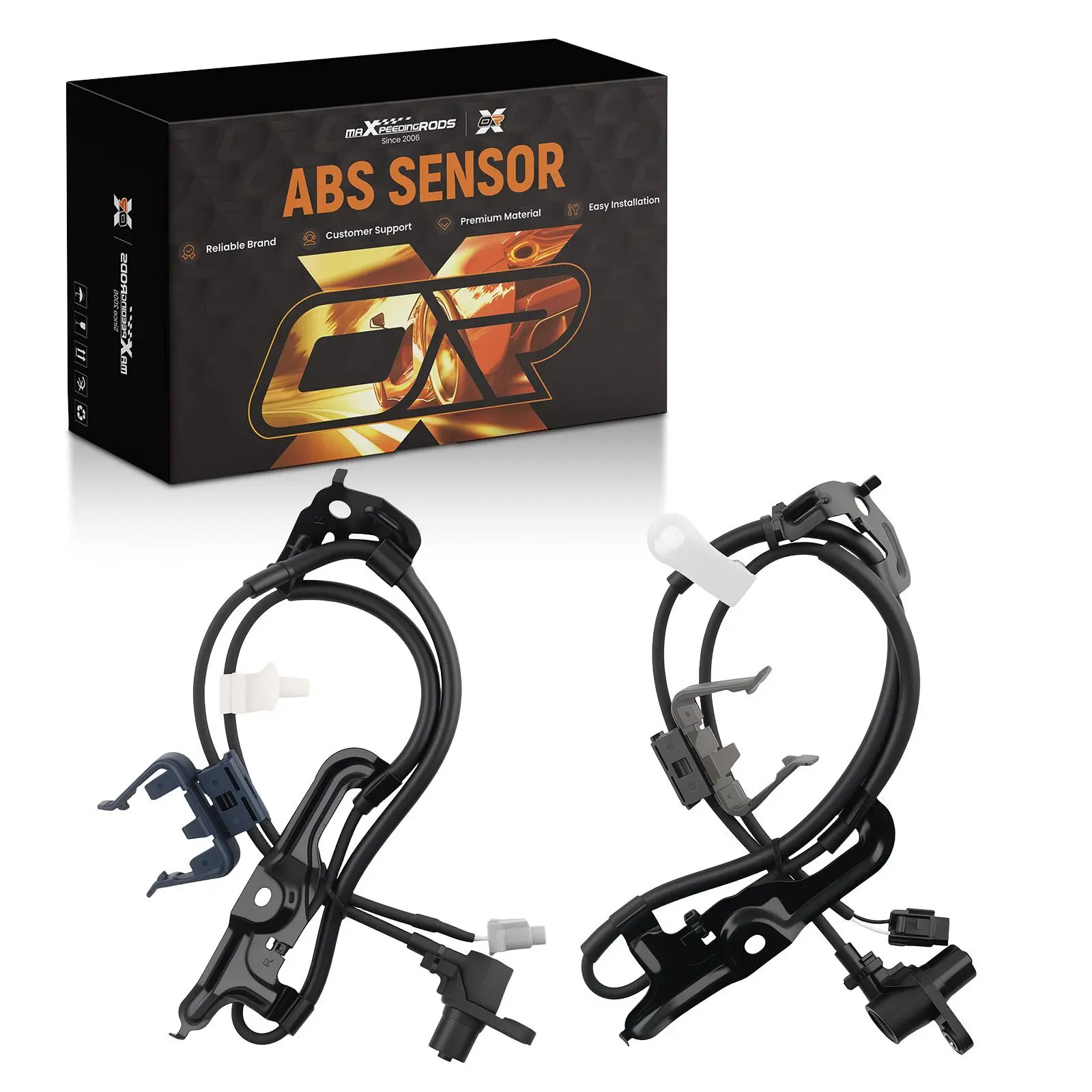 2x ABS Wheel Speed Sensor Front Left Right compatible for Lexus ES350 2007-2012 89542-07030