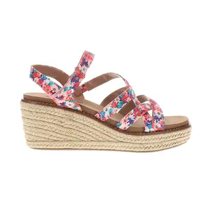 Corkys Womens All Nighter Floral Espadrille  Casual Sandals Casual Mid Heel 2-3" - Multi