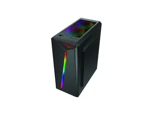 Bgears b-Vigor RGB Black Steel / Plastic / Tempered Glass ATX Mid Tower Computer Case with RGB Front Panel Bgears b-Vigor RGB Black Steel / Plastic / Tempered Glass ATX Mid Tower Computer Case with RGB Front Panel