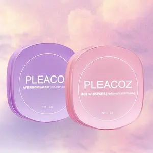PLEACOZ Women's Solid perfume Natural Formula Alcohol Free Non greasy Built in Mirror Convenient Fragrance Replenishment Small Travel Package Gift for Girls Birthday