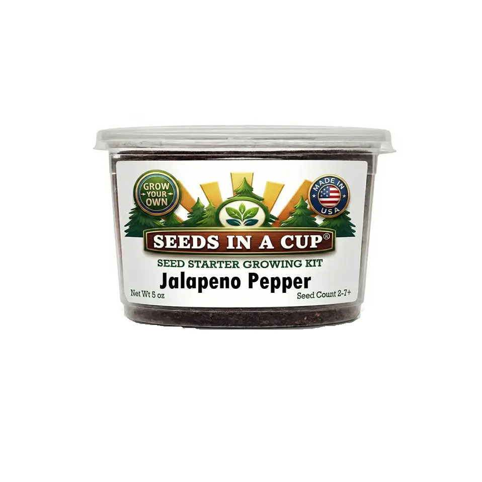 Jalapeño Pepper Grow Kit | Seeds In A Cup®