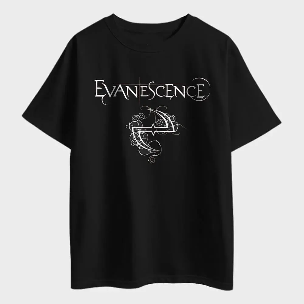 Evanescence Logo T-Shirt Casual Unisex Music Fan Tee