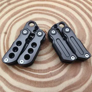 Stress Relief Fidget Toy, Magnetic Metal Multi-Functional Crowbar Design, Fidget Gadget, Perfect for Adults, Focus and Calm, Compact Portable Hand Spinner