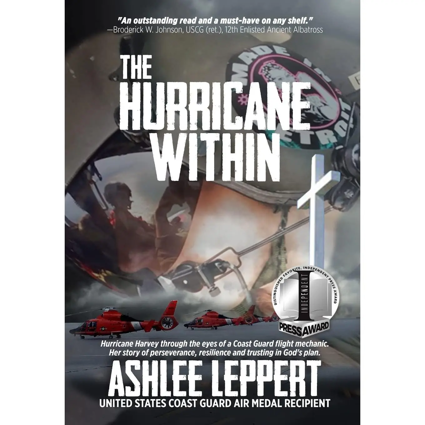 The Hurricane Within: Author-Personalized Memoir Paperback Book, Inspiring Coast Guard Hero Gift, Bookish Booktok Item