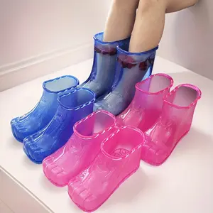 Portable Foot Bath Basin, Foot Soaker — Ideal for Pedicures and Heat Therapy Relaxation | Enhances Blood Circulation | Fragrance-Free | No Electricity or Batteries Required