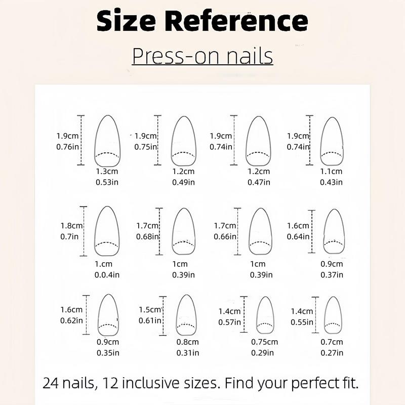 10 Pcs Medium Almond Press-On Nail Set, Includes 3D Ocean Shell, Starfish, Pearl Decorations, Hand-Painted Floral Details, Easy DIY Beach Vacation & Daily Charm Nails