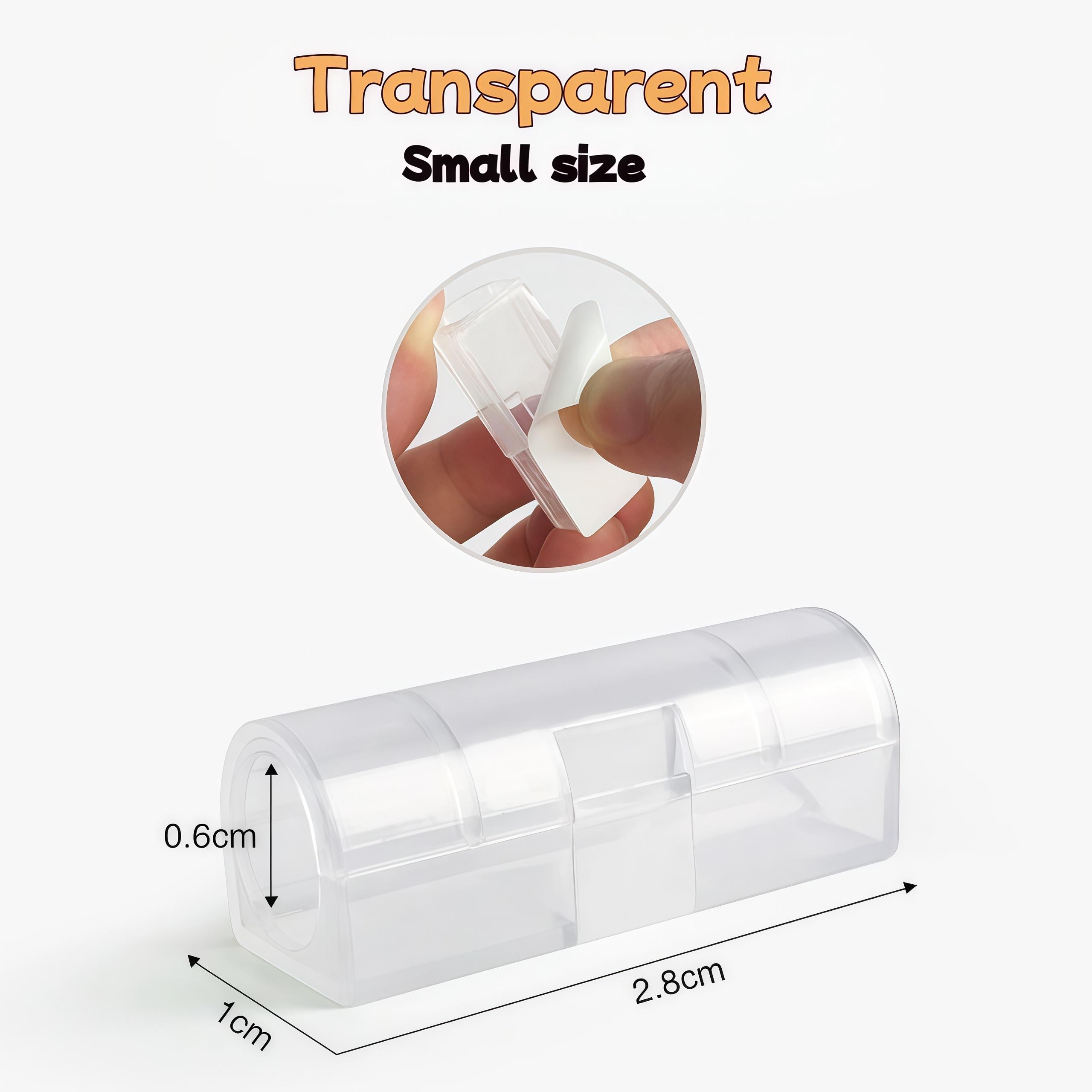 Cable Clips with StrongAdhesive,Wire HolderManagement forOfficeHome,Wall,Desk,Car,DashCam,Ethernet,ElectricWires, TV,Pc,IndoorOutdoor LigHt Clips Cord Organize