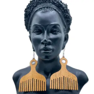 Wood Pik Fashion Earring Ethnic Casual, Unique Design, High Quality, Durable yet Lightweight