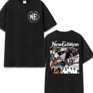 Vintage New Edition Album Cover Both Sides Shirt, 80s Boy Band Shirt, NE Music Tour Shirt, Casual Clothing