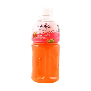 Mogu Mogu Guava Drink with Nata de Coco - 320ml Thai Classic Beverage