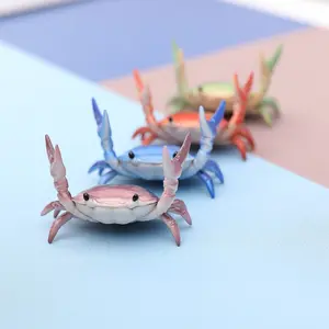 Crab Shaped Pen Holder Decorative Desk Accessory, Cute Desk Accessories, Unique Crab Design for Organizing Pens and Stationery, Perfect Gift for Sea Lovers