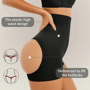 Plus Size Butt-Lifting Shapewear Panties for Women, High-Waisted Tummy Control, Thin & Sexy Hip Shaping Underwear, Body Sculpting Shorts