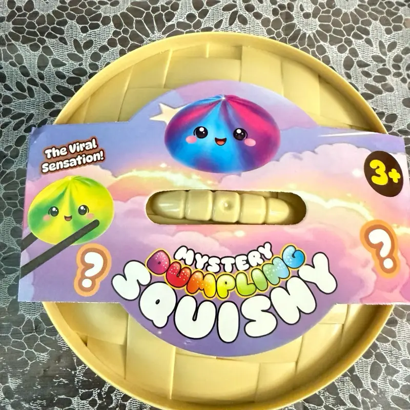 DUMPLING  JUMBO TIE DYE - stress relief toys