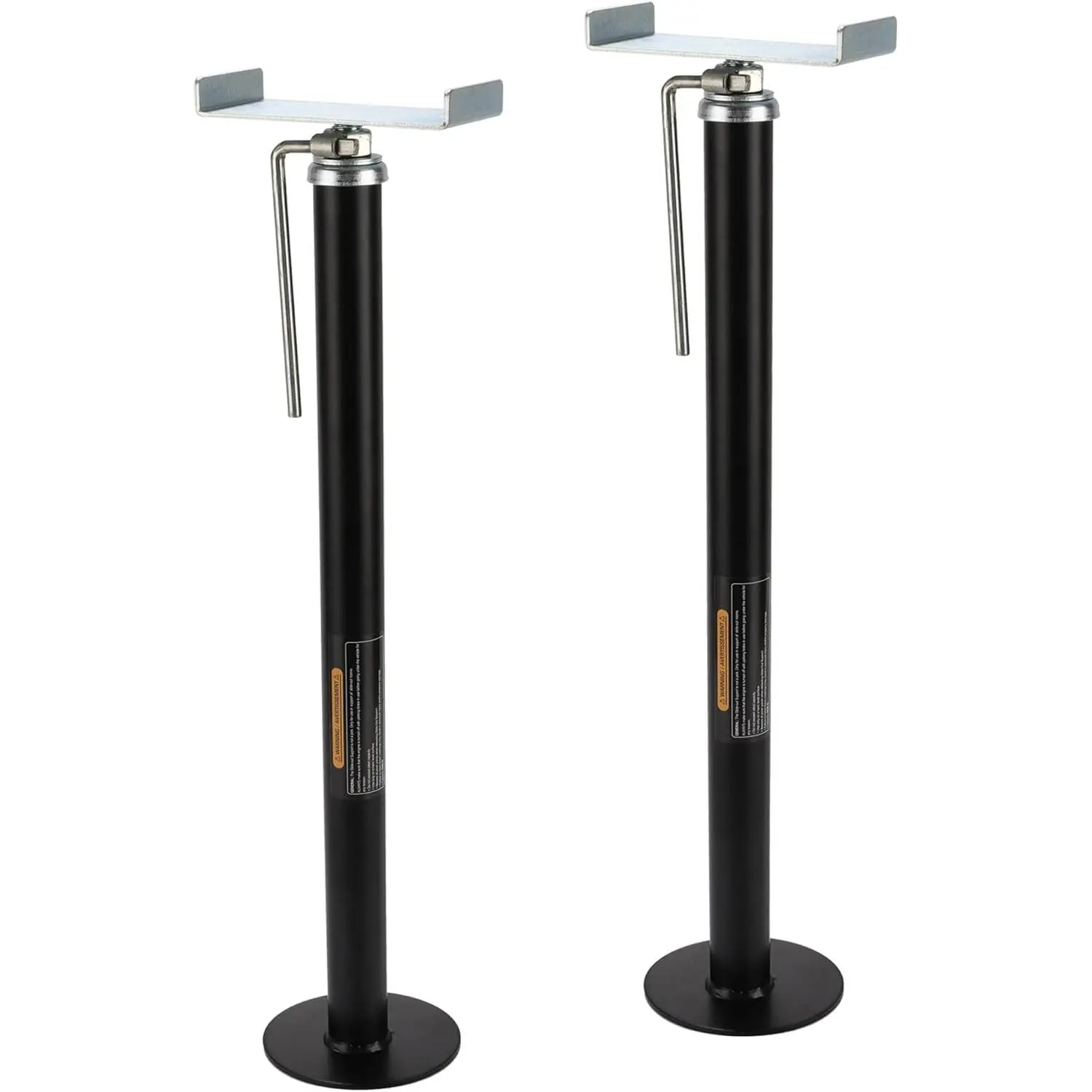RV Slide Out Support Trailer Stabilizer Jacks, RV Camper Accessories for Travel  - 15" to 26" - 5000 Lbs Each - Pack of 2