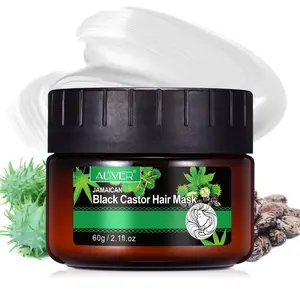 【New】ALIVER Hair Mask with Jamaican Black Castor Oil, Nourishes & Repairs Hair (60g)