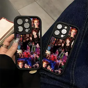 Hocus Pocus Witches Halloween iPhone Case Compatible with iPhone 11/12/13/14/15/16 (Pro Max/Plus) for Horror Movie Fans Gothic Cosplay Lovers Spooky Season Decor
