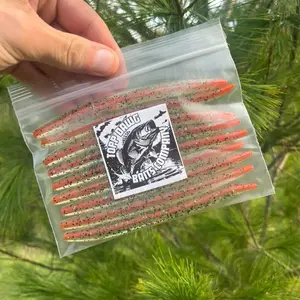 Premium Blend- Topp Dawg Baits - Translucent Series- “Sunny D” WITH CRAW SAUCE