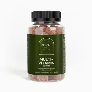 Adult Multivitamin Gummies with Sodium, Vitamins A, C, D, B6, B12, Biotin, Iodine, Zinc, Choline, and Inositol