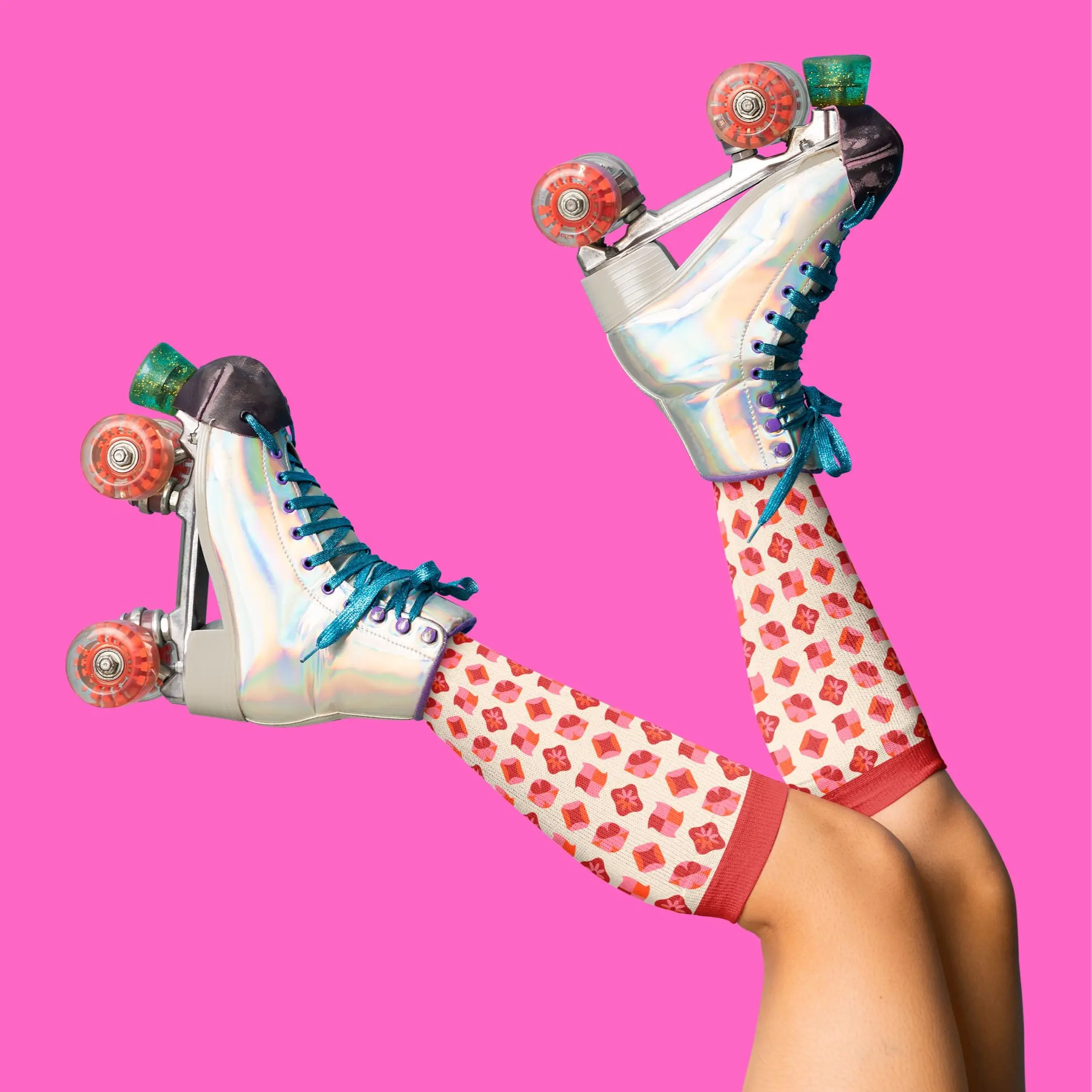 Bubblegum Skates Decoupage Paper