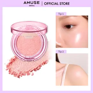 [AMUSE Seoul Official] FACE DIAMOND l Highlighter, Jelly Powder, Talc-free, Diamond, Glitter, Shine