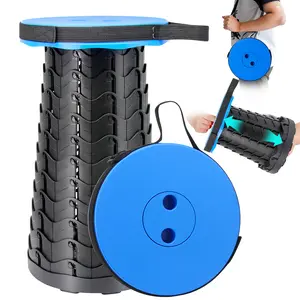 Upgraded Collapsible Stool,Portable Stools,Telescoping Stool, Max Load Capacity 450lbs,Suitable for Outdoor Picnic Camping Gardening Fishing Hiking BBQ Multi Purpose Foldable Practical Seating Solution Compact And Lightweight