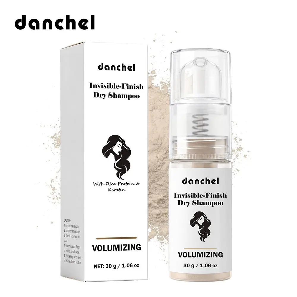 Dry Shampoo, Triple Natural Oil-Control System for Instant Volume, Long-Lasting Oil Control, Rice Protein & Keratin Repair, Natural Hair Care, Ideal for Women Men, Commute & Travel, Powder
